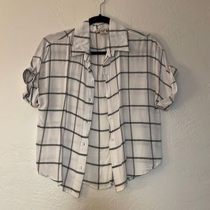 Cropped Button Down